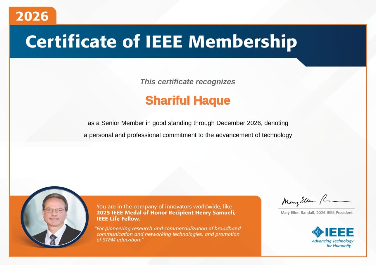 IEEE Senior Member