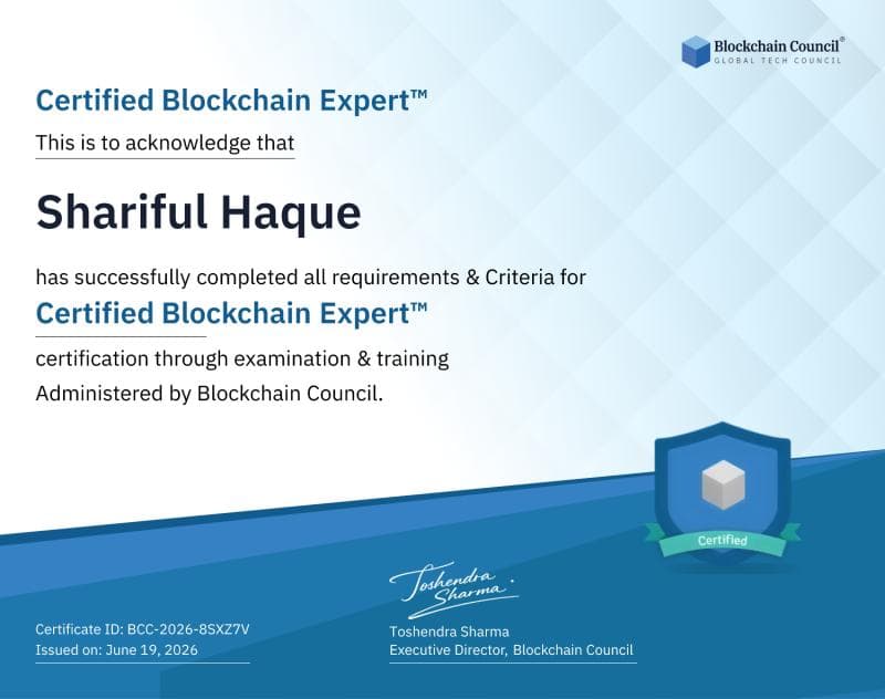 Certified Blockchain Expert™